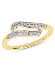 Les Favorites Pozłacany pierścionek z cyrkoniami rozmiar: 50. Żółte pierścionki Les Favorites, z cyrkonią, pozłacane. Za 96,14 zł.