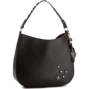 Torebka JENNY FAIRY - RC12671 Czarny. Czarne shopper bag marki Jenny Fairy. Za 119,99 zł.