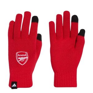 Rękawice Arsenal. Białe rękawiczki ADIDAS, bez wzorów. Za 119,00 zł.