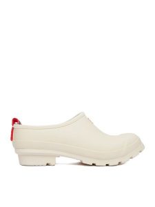 Hunter Kalosze CEO-SJY-ST Écru. Białe kalosze Hunter, bez wzorów, z kauczuku. Za 199,99 zł.