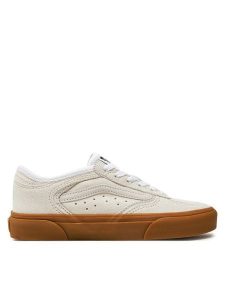 Vans Tenisówki Rowley Classic VN0009QJQJM1 Écru. Trampki Vans, bez wzorów, ze skóry, bez zapięcia. Za 229,99 zł.