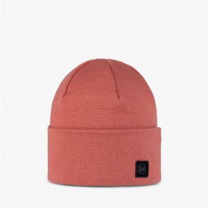 Czapka BUFF KNITTED BEANIE NIELS. Czerwone czapki Buff, bez wzorów, sportowe. W wyprzedaży za 100,10 zł.
