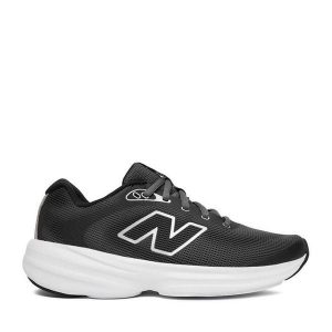 Buty do biegania New Balance. Czarne buty sportowe New Balance, bez wzorów, bez zapięcia, do biegania. Za 219,99 zł.