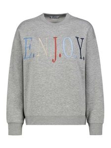 Sublevel Bluza w kolorze jasnoszarym rozmiar: M. Szare bluzy Sublevel, m, bez wzorów, z bawełny, bez kaptura. Za 122,96 zł.