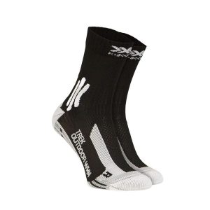 Skarpety trekkingowe damskie X-Socks Trek Outdoor 4.0 Black. Czarne skarpetki X-Socks, bez wzorów. Za 60,00 zł.
