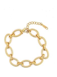 MOODE Bransoletka "Gwenaelle" rozmiar: onesize. Żółte bransoletki MOODE, ze stali. Za 109,78 zł.