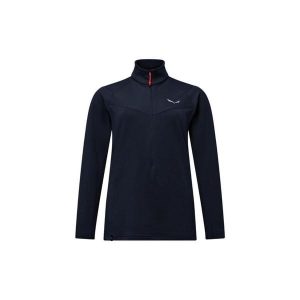 Bluza trekkingowa damska Puez Cammino PL HZ Women. Niebieskie bluzy Salewa, s, bez wzorów, bez kaptura. Za 359,99 zł.