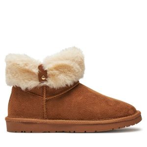 Śniegowce O'Neill. Brązowe buty zimowe O'Neill, bez obcasa, bez zapięcia. Za 249,99 zł.