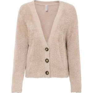 Sweter rozpinany. Czerwone kardigany bonprix, bez kołnierzyka. Za 117,99 zł.