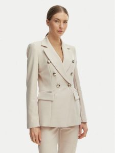 Maryley Marynarka 26EB139/43LA Beżowy jasny Regular Fit. Brązowe marynarki i żakiety Maryley, m, bez wzorów, z syntetyku. Za 579,99 zł.