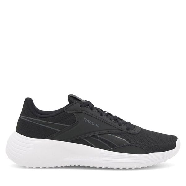 Buty do biegania Reebok. Czarne buty sportowe Reebok, bez wzorów, bez zapięcia, do biegania. Za 199,99 zł.