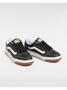 Vans Skórzane sneakersy w kolorze czarnym rozmiar: 46. Czarne trampki Vans, bez wzorów, bez zapięcia. Za 180,06 zł.