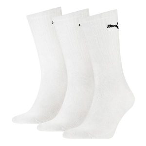 SKARPETY Puma Crew Socks 3 Pack, Dla obu płci. Białe skarpetki Puma, bez wzorów. Za 56,57 zł.