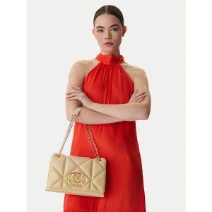 Torebka LOVE MOSCHINO. Brązowe torebki klasyczne LOVE MOSCHINO, bez wzorów, bez dodatków. Za 594,99 zł.