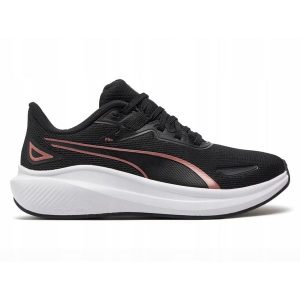 Buty do biegania PUMA Skyrocket Lite. Czarne buty sportowe Puma, bez wzorów, bez zapięcia, do biegania. Za 229,99 zł.