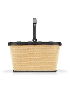 Reisenthel Shopper bag w kolorze beżowo-czarnym - 48 x 29 x 28 cm rozmiar: onesize. Brązowe shopper bag Reisenthel, bez wzorów, z materiału, bez dodatków. Za 164,02 zł.