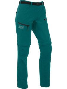 Maul Sport Spodnie funkcyjne Zipp-Off "Oakville 2XT" w kolorze morskim rozmiar: 18. Niebieskie spodnie dresowe Maul Sport, bez wzorów, z materiału, outdoorowe. Za 168,06 zł.