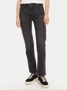 Guess Jeans Jeansy W5RA98 D5M72 Szary Regular Fit. Szare jeansy Guess Jeans, z aplikacjami, z bawełny. Za 219,99 zł.