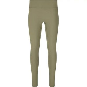 Damskie legginsy Athlecia Luxe V2. Zielone legginsy Athlecia, bez wzorów, z materiału. Za 215,00 zł.