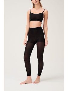 ITEM m6 Legginsy w kolorze czarnym rozmiar: S. Czarne legginsy ITEM m6, bez wzorów, z materiału. Za 92,21 zł.