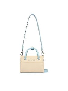 Valentino Torebka Alexia Summer VBSA0D05 Kremowy. Białe torebki klasyczne Valentino, bez wzorów, ze skóry, bez dodatków. Za 427,99 zł.
