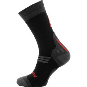 Skarpety trekkingowe Alpinus Valletto czarne merino coolmax. Czarne skarpetki ALPINUS, bez wzorów, z wełny. Za 59,00 zł.