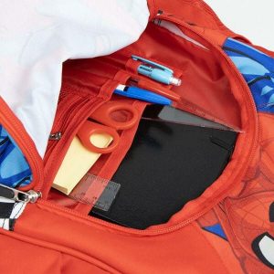 Plecak szkolny Spider-Man Czerwony. Czerwone plecaki spiderman. Za 161,60 zł.