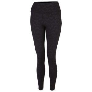 Damskie legginsy sportowe Influential. Czarne legginsy Dare 2b, bez wzorów, z elastanu. W wyprzedaży za 148,70 zł.