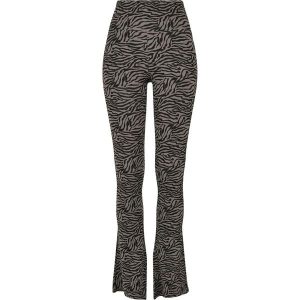 Damskie legginsy z wysoką talią Urban Classics zebra boot. Czarne legginsy Urban Classics, bez wzorów. Za 175,50 zł.