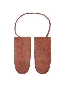 EMU Australia Rękawiczki Damskie Birrarung W7011 Brązowy. Brązowe rękawiczki EMU Australia, bez wzorów, ze skóry. Za 349,99 zł.