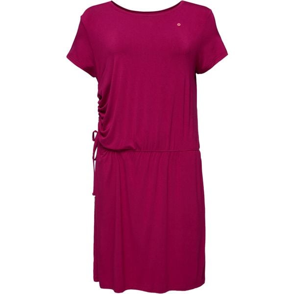 Sukienka LOAP Brevora Red XL. Czerwone sukienki WOMEN'S HEALTH, s, bez wzorów, sportowe, bez kołnierzyka, bez ramiączek, sportowe. Za 113,35 zł.