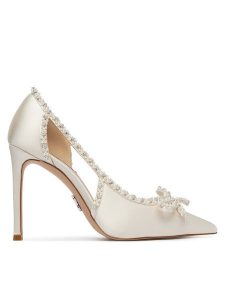 Steve Madden Szpilki Tandi 11005583 Biały. Białe szpilki Steve Madden, bez wzorów, z materiału, bez obcasa. Za 689,99 zł.
