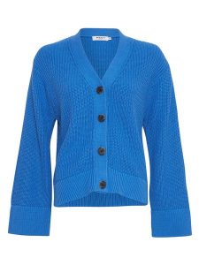 MOSS COPENHAGEN Kardigan "Jillena" w kolorze niebieskim rozmiar: XS/S. Niebieskie kardigany Moss Copenhagen. Za 136,13 zł.