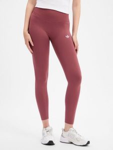Adidas Originals Legginsy Kobiety Sztuczne włókno różowy, L. Czerwone legginsy adidas Originals, bez wzorów, z dzianiny. Za 199,95 zł.