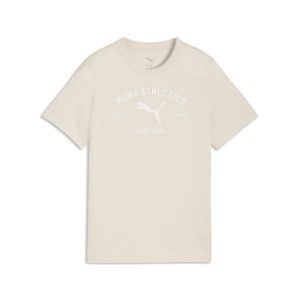 Młodzieżowa koszulka PUMA Class z grafiką PUMA. Biała bluzki Puma, m, bez wzorów, młodzieżowe, bez kołnierzyka, bez ramiączek. Za 89,00 zł.