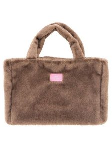 Zwillingsherz Shopper bag "Uni" w kolorze szarobrązowym - 50 x 35 cm rozmiar: onesize. Brązowe shopper bag Zwillingsherz, bez wzorów, z materiału, na ramię, bez dodatków. Za 144,95 zł.