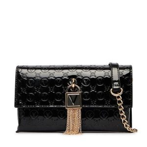 Torebka Valentino. Czarne torebki klasyczne Valentino, bez wzorów, bez dodatków. Za 439,99 zł.