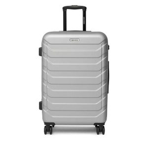 Walizka średnia GINO ROSSI. Szare walizki Gino Rossi, bez wzorów, średnie. Za 279,99 zł.