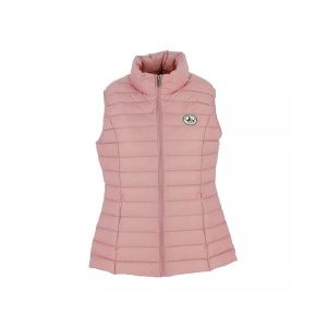 Damska kurtka bez rękawów JOTT Seda. Czerwone kurtki Jott, bez wzorów, z puchu, bez kaptura. Za 591,50 zł.