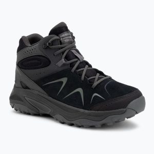 Buty turystyczne damskie Merrell Yokota 3 Mid Gtx. Czarne buty trekkingowe Merrell, bez zapięcia. Za 529,99 zł.