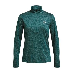 Bluza damska Under Armour UA Tech Twist 1/2 Zip. Niebieskie bluzy Under Armour, s, bez wzorów, bez kaptura. Za 146,99 zł.