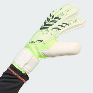 Rękawice bramkarskie Predator Match Fingersave. Białe rękawiczki ADIDAS, bez wzorów. Za 259,00 zł.