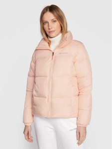 Columbia Kurtka zimowa Puffect 1864781890 Pomarańczowy Regular Fit. Brązowe kurtki Columbia, na zimę, l, bez wzorów, z syntetyku, bez kaptura. Za 339,99 zł.