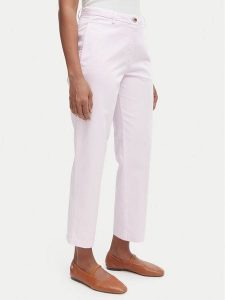 Tommy Hilfiger Chinosy WW0WW49647 Fioletowy jasny Slim Fit. Fioletowe chinosy TOMMY HILFIGER, bez wzorów, z bawełny. Za 489,99 zł.