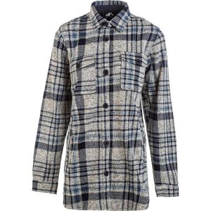 Koszula damska Whistler Milly Checked. Brązowe koszule WHISTLER, l, bez wzorów, z poliesteru, bez kołnierzyka, bez ramiączek. Za 268,00 zł.