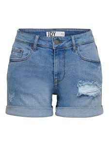 JDY Szorty dżinsowe "Jdytyson" w kolorze błękitnym rozmiar: L. Niebieskie szorty JDY, bez wzorów, klasyczne. Za 43,99 zł.
