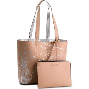 Torebka CALVIN KLEIN - Inside Out Med Shopp K60K604378 905. Shopper bag marki Calvin Klein. W wyprzedaży za 379,00 zł.