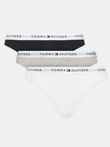 Tommy Hilfiger Komplet 3 par fig klasycznych UW0UW05529 Kolorowy. Komplety bielizny TOMMY HILFIGER, bez wzorów, z bawełny. Za 139,99 zł.