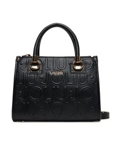 Liu Jo Torebka Ecs S Satchel AF5163 E0538 Czarny. Czarne torebki klasyczne Liu Jo, bez wzorów, ze skóry, bez dodatków. Za 669,99 zł.