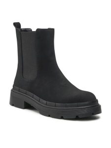 Jenny Fairy Sztyblety WYL3191-1 Czarny. Czarne botki Jenny Fairy, bez wzorów, ze skóry, bez obcasa, na płaskiej podeszwie, bez zapięcia. Za 129,99 zł.